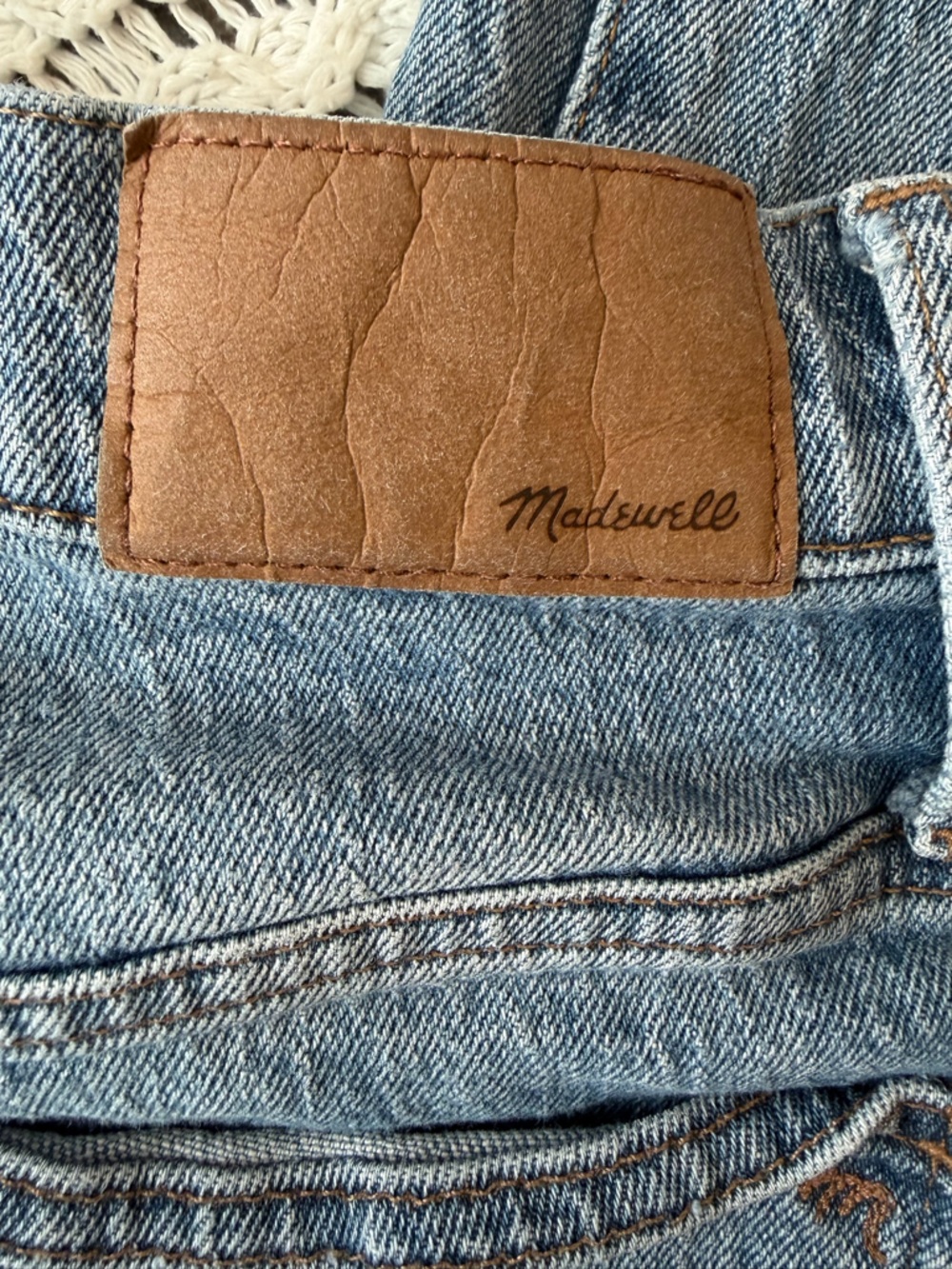 MADEWELL EUC The Perfect Vintage Classic High-Rise Denim Jeans Women’s Size 26 - Picture 8 of 14